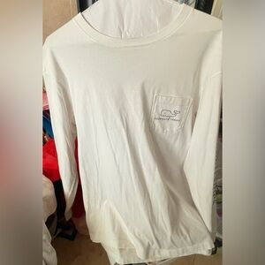 Vineyard Vines White Long Sleeve Shirt